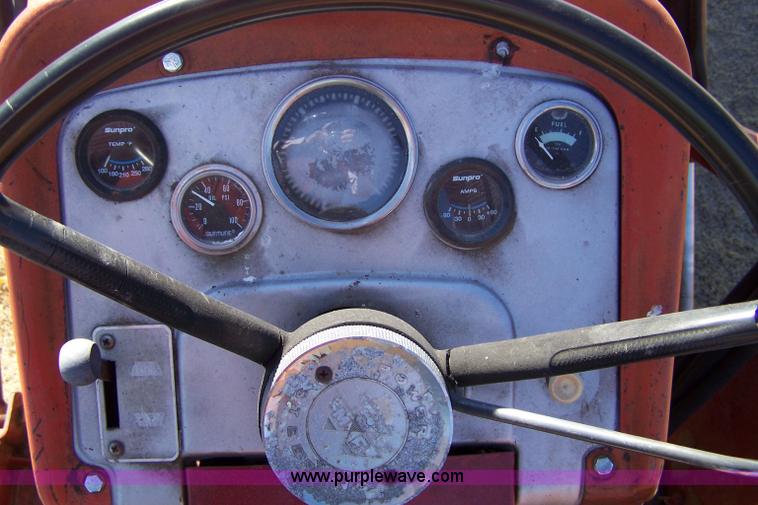 image for item 7310 1972 Massey-Ferguson 150 tractor with loader