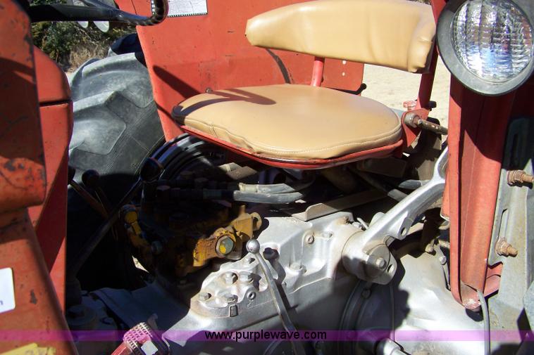 image for item 7310 1972 Massey-Ferguson 150 tractor with loader