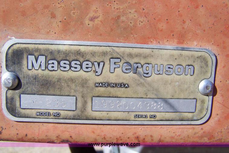 image for item 7310 1972 Massey-Ferguson 150 tractor with loader