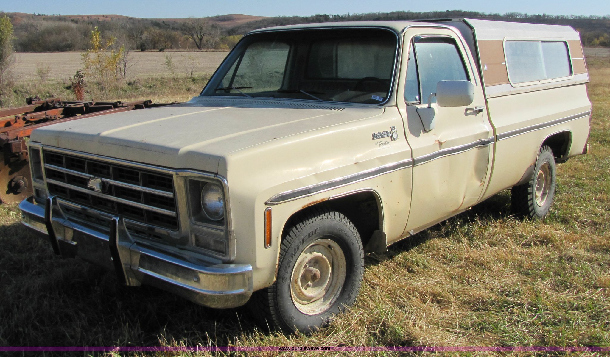 1979 Chevrolet Scottsdale 1/2 ton pickup truck in Alma, KS Item 5199