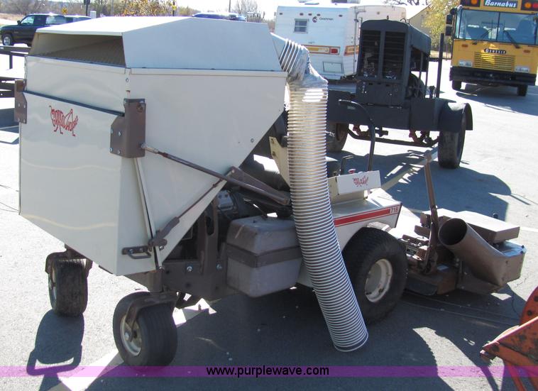 image for item 2305 Grasshopper 718 riding mower with bagger