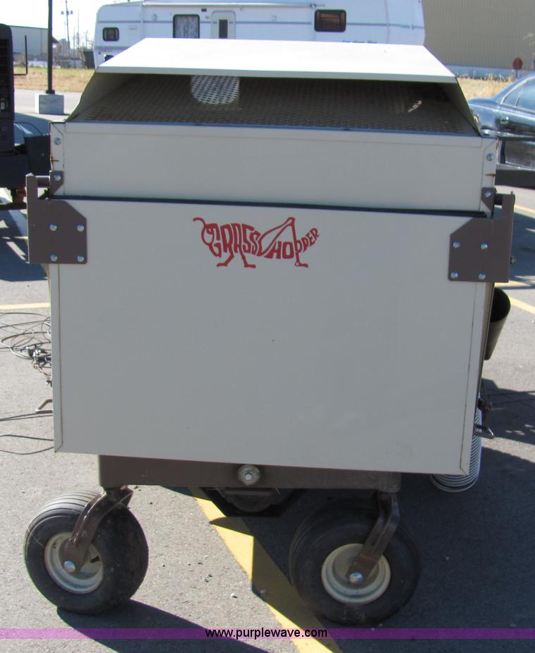 image for item 2305 Grasshopper 718 riding mower with bagger