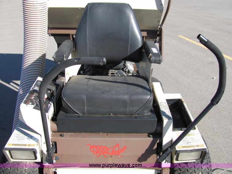 image for item 2305 Grasshopper 718 riding mower with bagger