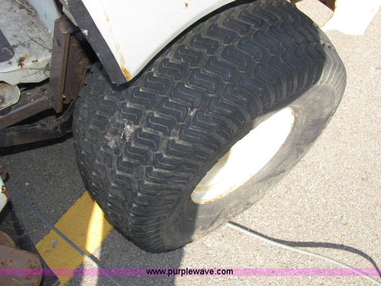 image for item 2305 Grasshopper 718 riding mower with bagger