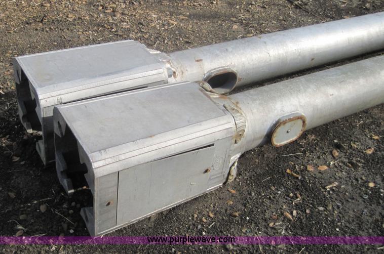 image for item 3160 (5) 36'H light poles with base