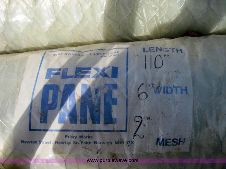 image for item 3164 (19) rolls of wire reinforced polythene