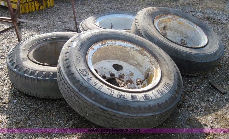 image for item 3167 (4) 10.00-22 wheels and tires