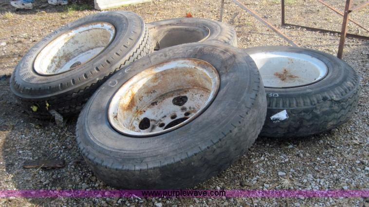 image for item 3167 (4) 10.00-22 wheels and tires