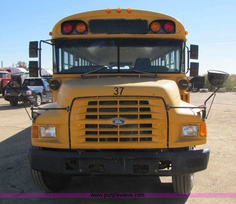 image for item 3565 1996 Ford B800 Blue Bird school bus