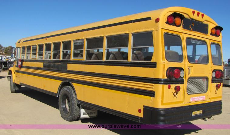 image for item 3565 1996 Ford B800 Blue Bird school bus