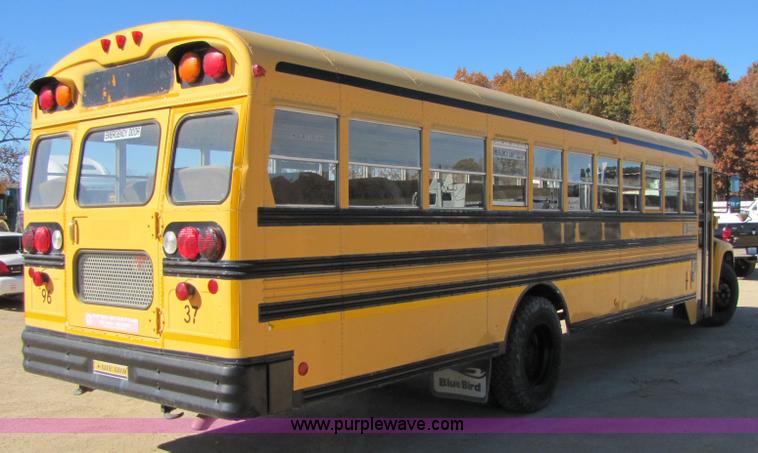 image for item 3565 1996 Ford B800 Blue Bird school bus