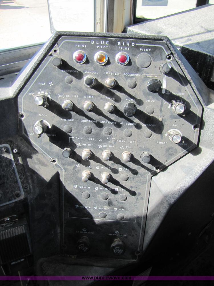 image for item 3565 1996 Ford B800 Blue Bird school bus