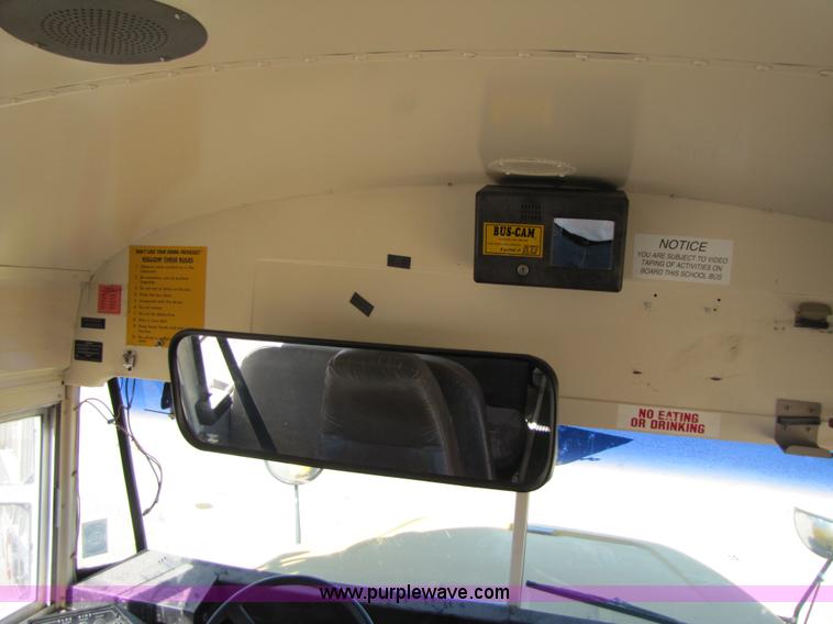 image for item 3565 1996 Ford B800 Blue Bird school bus