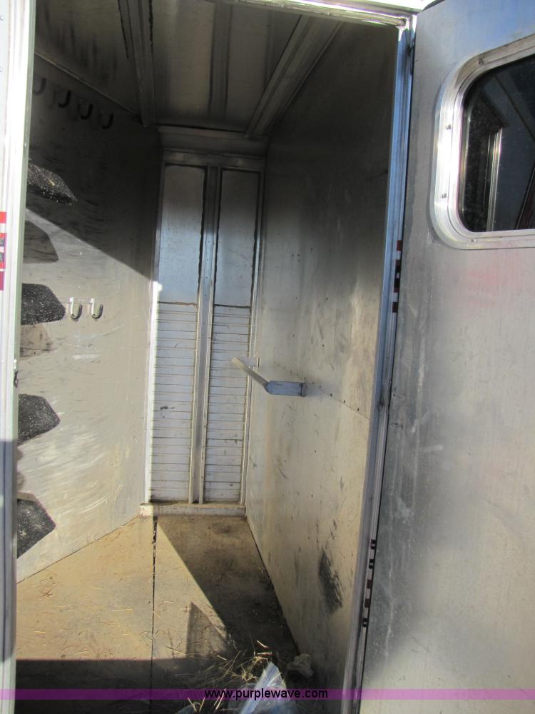 image for item 3580 1991 Sundowner 36' aluminum horse trailer