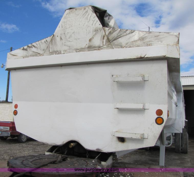 image for item 3605 1998 Lufkin ULDII-38 38' steel end dump trailer