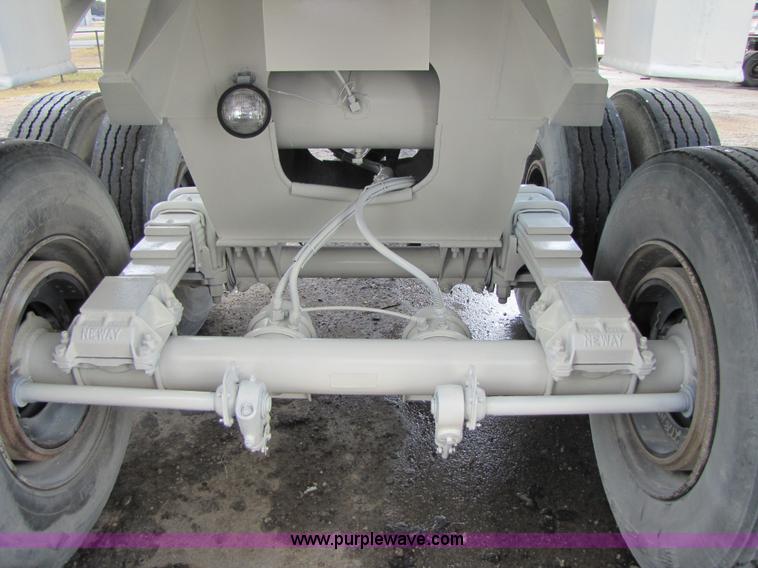 image for item 3605 1998 Lufkin ULDII-38 38' steel end dump trailer