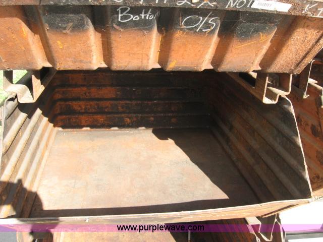 image for item 3771 (8) stackable metal parts tubs