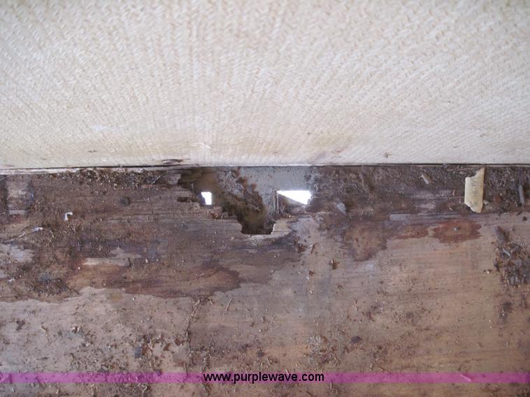 image for item 4322 1996 Blair 14' enclosed cargo trailer