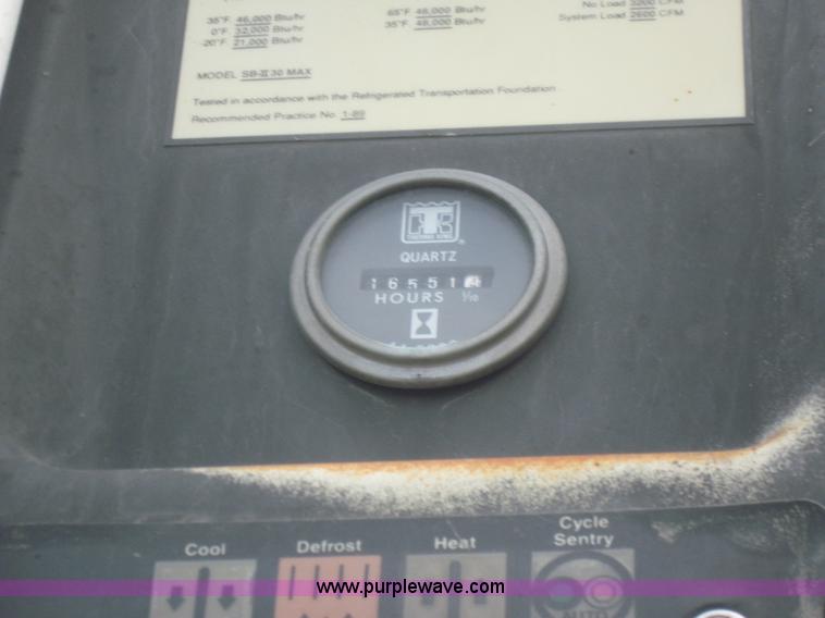 image for item 4326 1989 Great Dane 48' reefer semi trailer