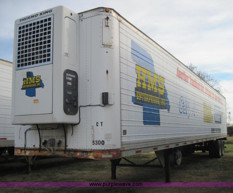 image for item 4327 1992 Trailmobile 53' reefer semi trailer