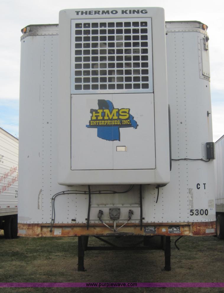 image for item 4327 1992 Trailmobile 53' reefer semi trailer