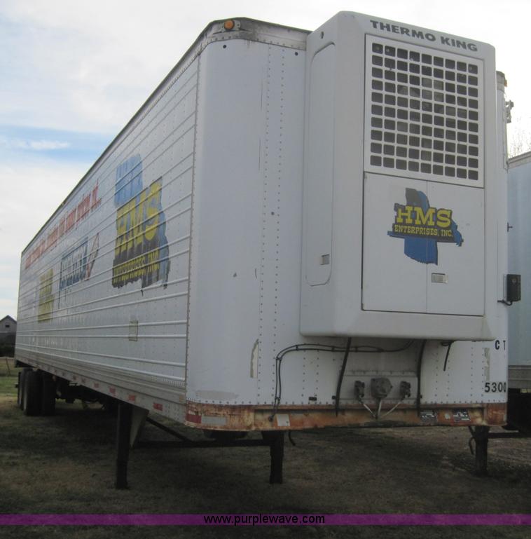 image for item 4327 1992 Trailmobile 53' reefer semi trailer