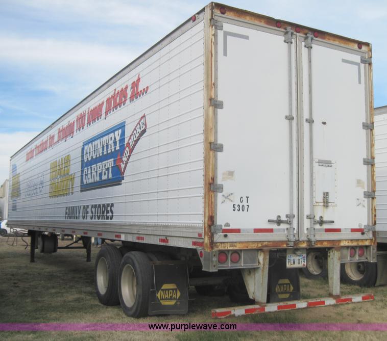 image for item 4327 1992 Trailmobile 53' reefer semi trailer