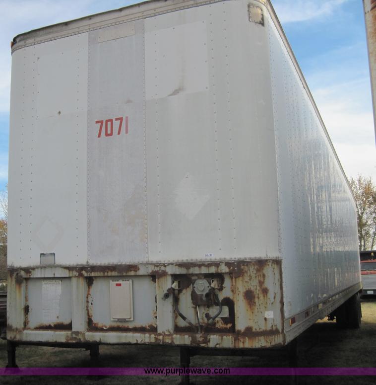 image for item 4328 1985 Fruehauf 48' trailer