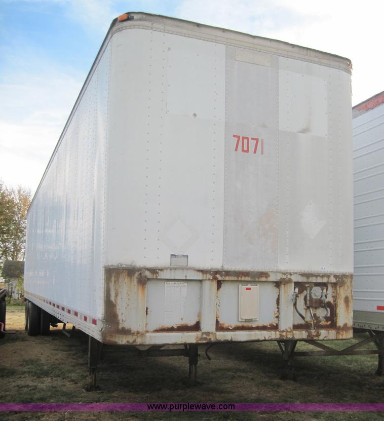 image for item 4328 1985 Fruehauf 48' trailer