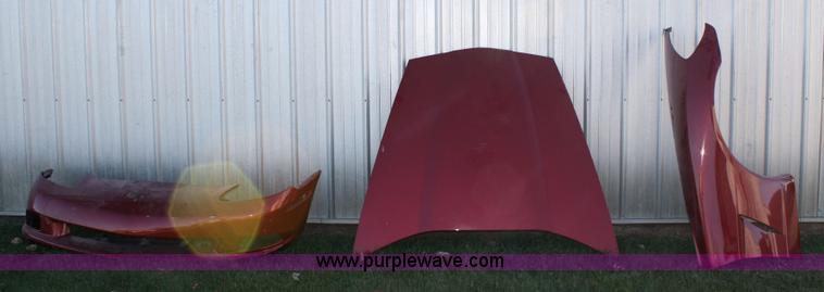 image for item 4698 2008 Chevrolet Corvette hood, bumper, and right front fender