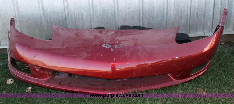 image for item 4698 2008 Chevrolet Corvette hood, bumper, and right front fender