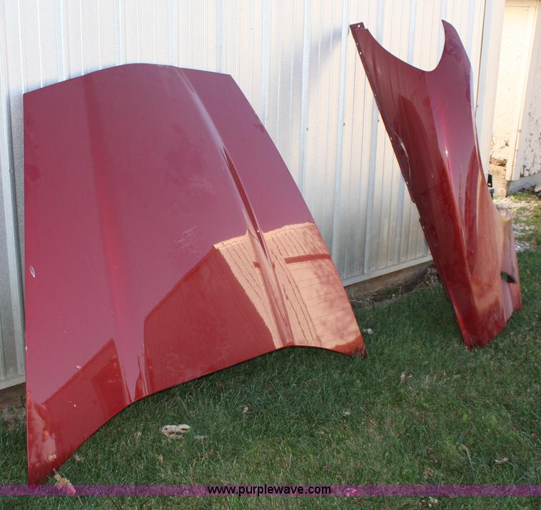 image for item 4698 2008 Chevrolet Corvette hood, bumper, and right front fender