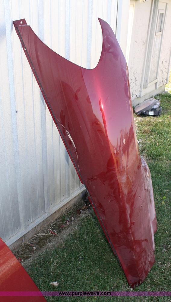 image for item 4698 2008 Chevrolet Corvette hood, bumper, and right front fender