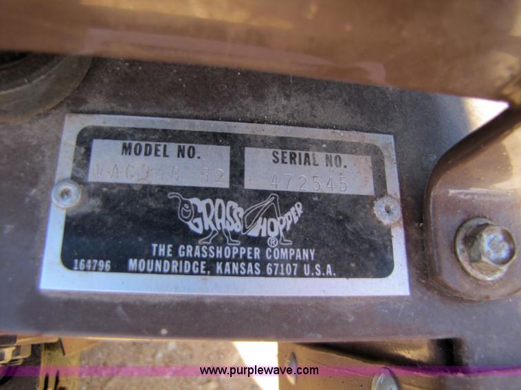 image for item 5151 Grasshopper 616 lawn mower