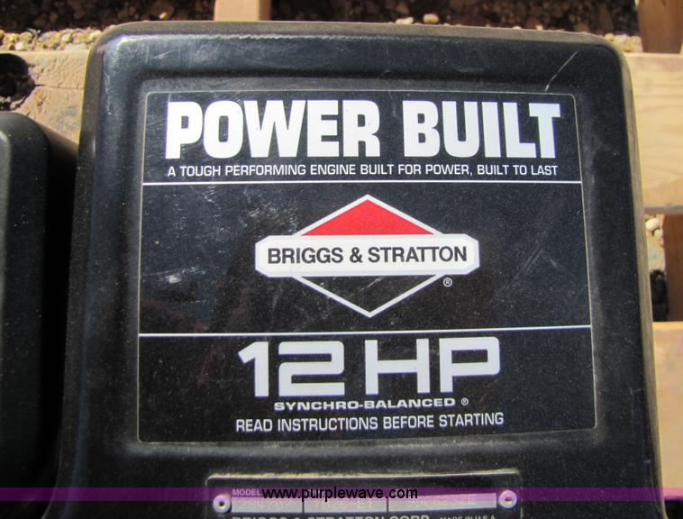 image for item 5152 Briggs & Stratton 284707 12hp engine