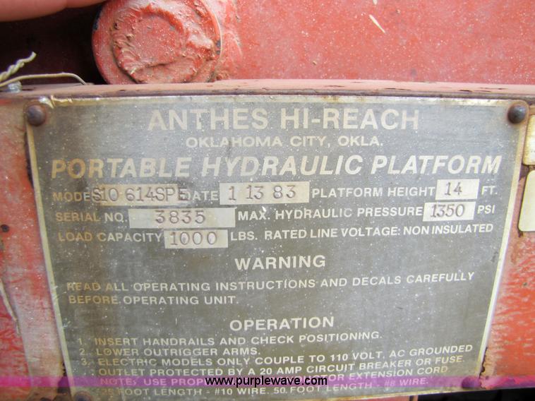 image for item 5200 Skywitch S10 614SP electric scissor lift