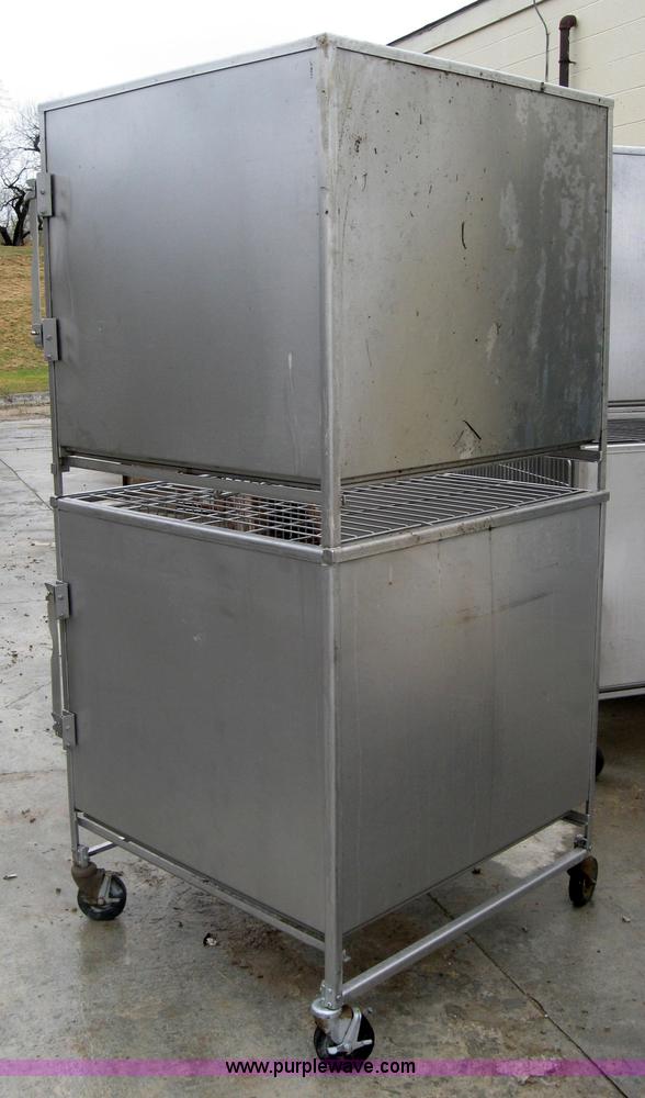 image for item 5211 Shor-Line stackable stainless steel dog crates