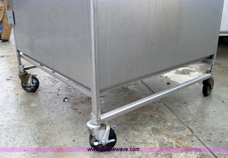 image for item 5211 Shor-Line stackable stainless steel dog crates