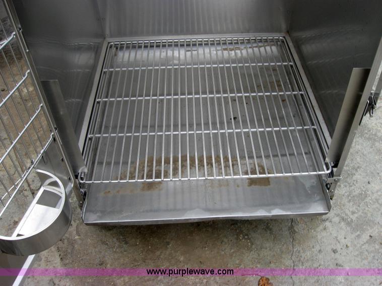 image for item 5213 Shor-Line stackable stainless steel dog crates