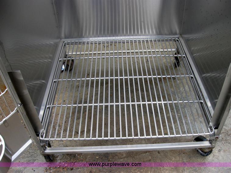 image for item 5214 Shor-Line stackable stainless steel dog crates