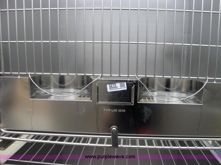 image for item 5215 Shor-Line stackable stainless steel dog crates
