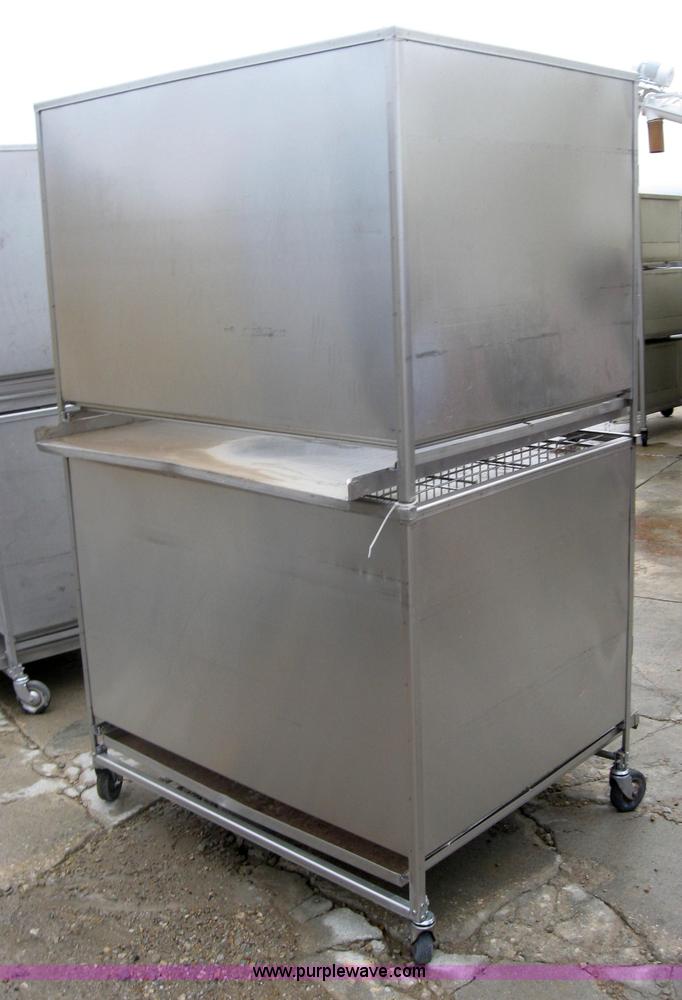 image for item 5218 Shor-Line stackable stainless steel dog crates