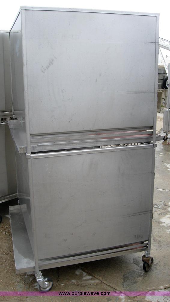 image for item 5219 Shor-Line stackable stainless steel dog crates