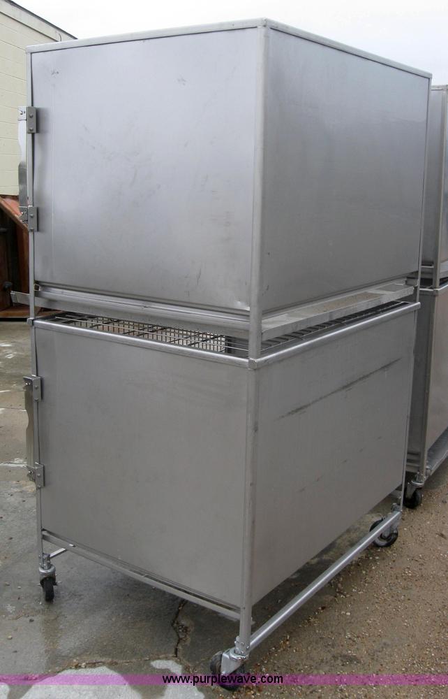 image for item 5221 Shor-Line stackable stainless steel dog crates