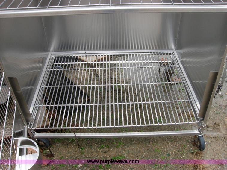 image for item 5222 Shor-Line stackable stainless steel dog crates