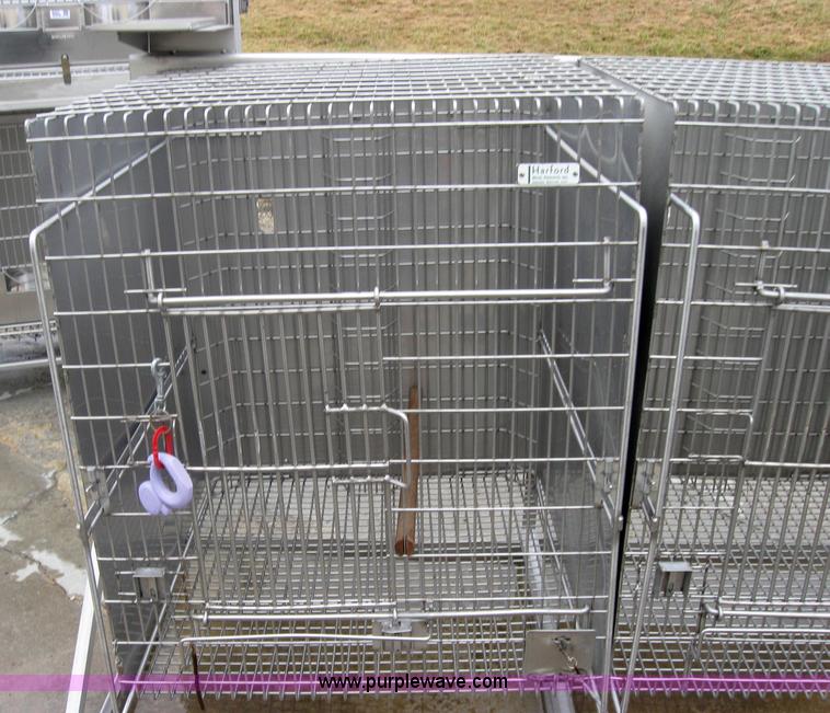 image for item 5224 Hartford stainless steel small animal crate