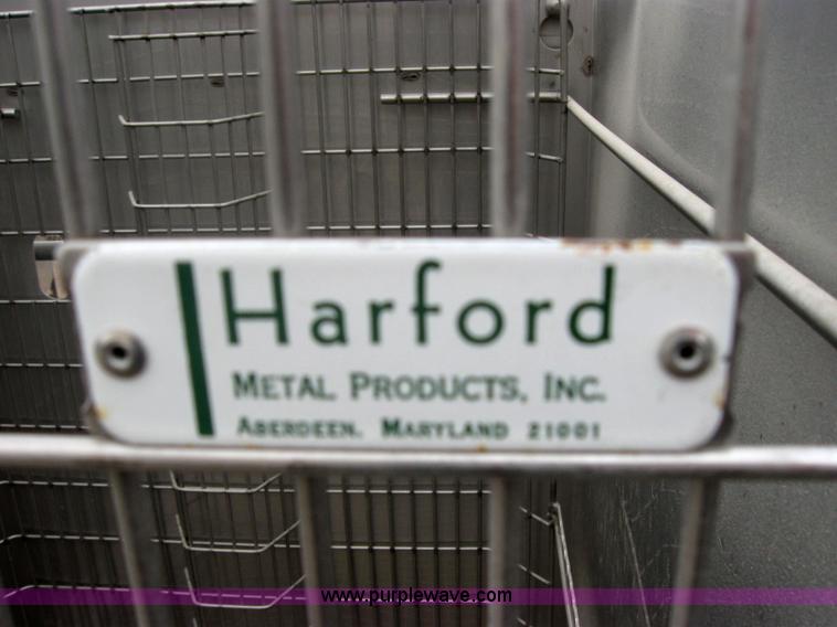 image for item 5224 Hartford stainless steel small animal crate