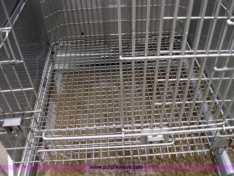 image for item 5225 Hartford stainless steel small animal crate