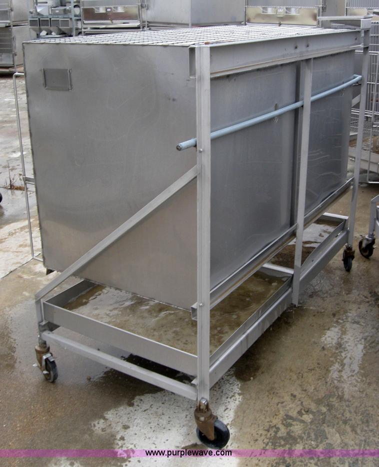 image for item 5225 Hartford stainless steel small animal crate