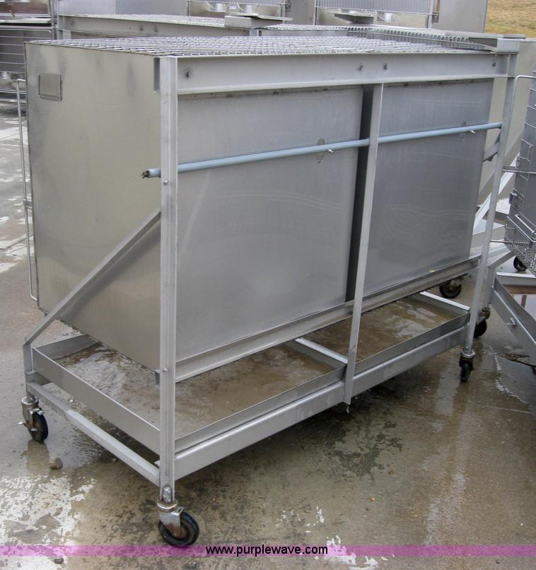image for item 5226 Hartford stainless steel small animal crate